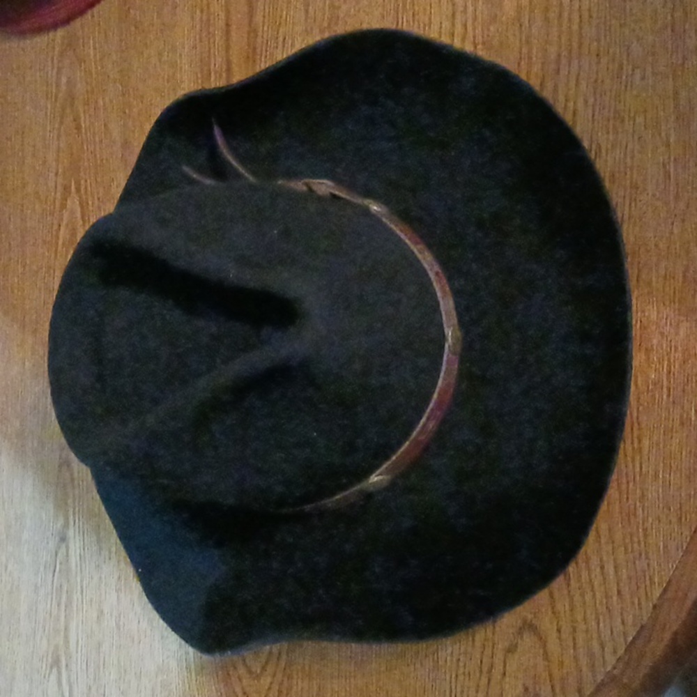 Bronco black western hat 6 and 7/8